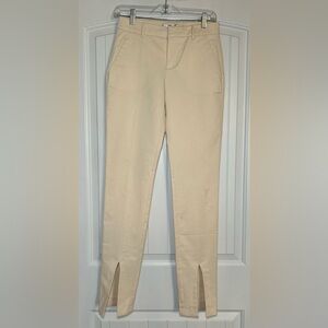 Mango “MNG Suit” Cream Women’s PANTS Size 2 NWT